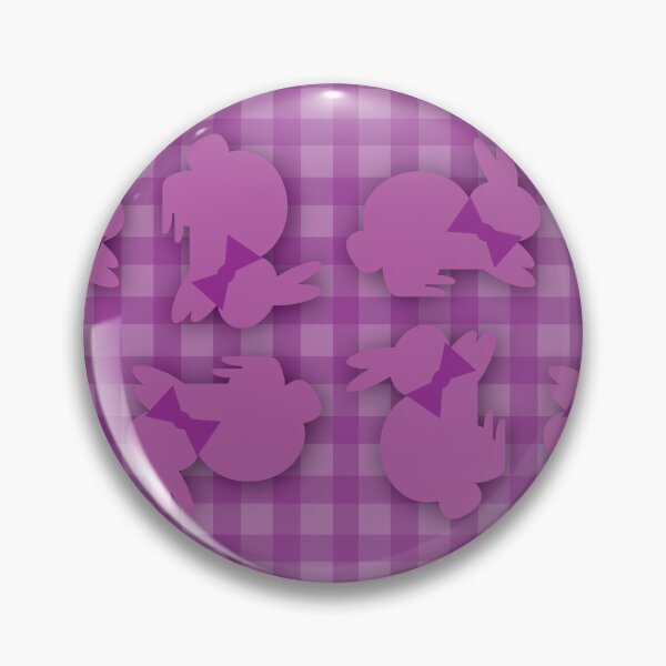 Item preview, Purple Gingham with Dapper Bunnies designed and sold by Digitalmyth's Designs.