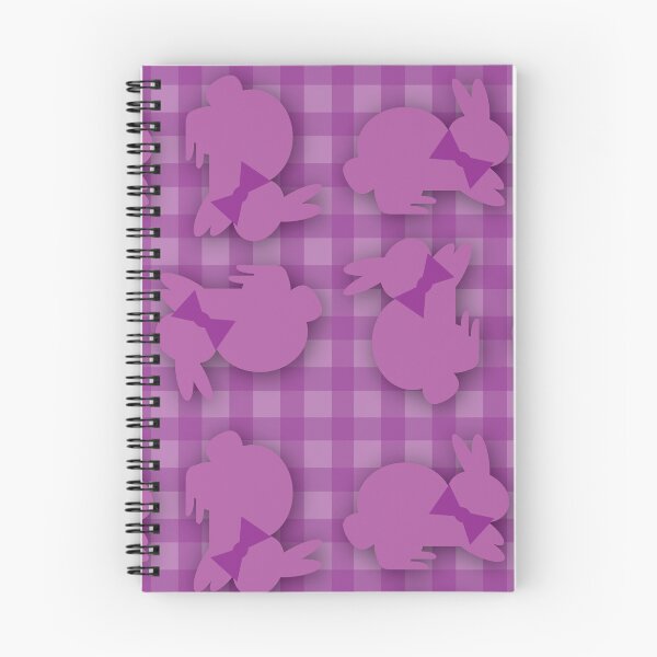 Item preview, Purple Gingham with Dapper Bunnies designed and sold by Digitalmyth's Designs.