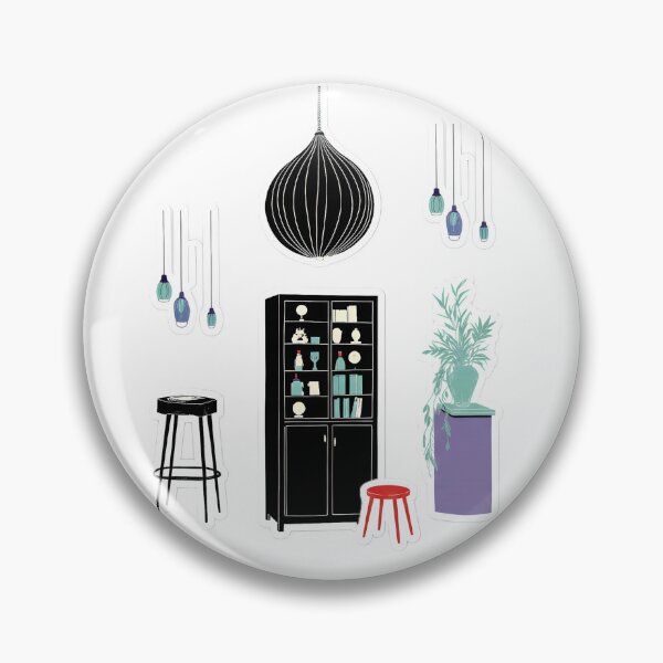 Item preview, Pack of household objects stickers 2 designed and sold by ArquitecturaMentalES.