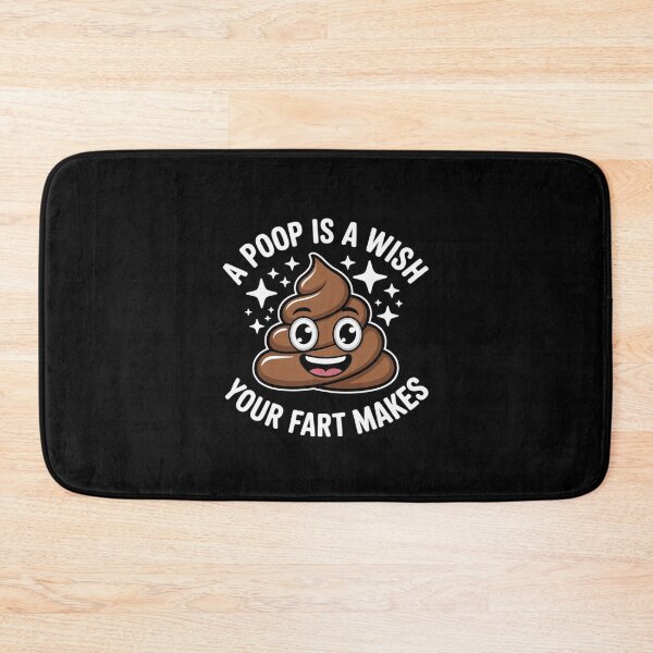 Item preview, Poop Emoticon A Poop Is A Wish Your Fart Makes Gag Birthday designed and sold by angolinnArt.