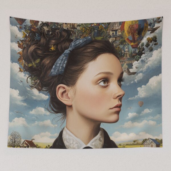 Item preview, Whispering Clouds designed and sold by regiaart.