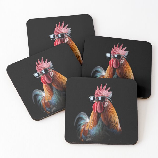 Item preview, Chicken Cool Rooster Wearing Sunglasses 2 designed and sold by angolinnArt.