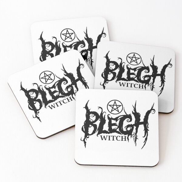 Item preview, Blegh Witch on White designed and sold by Gothica-rose.