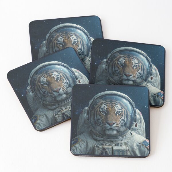 Item preview, Tiger Astronaut designed and sold by Tridentulus.