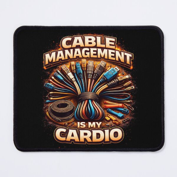 Item preview, Cable Management is my Cardio designed and sold by Plot Twist Outfitters.