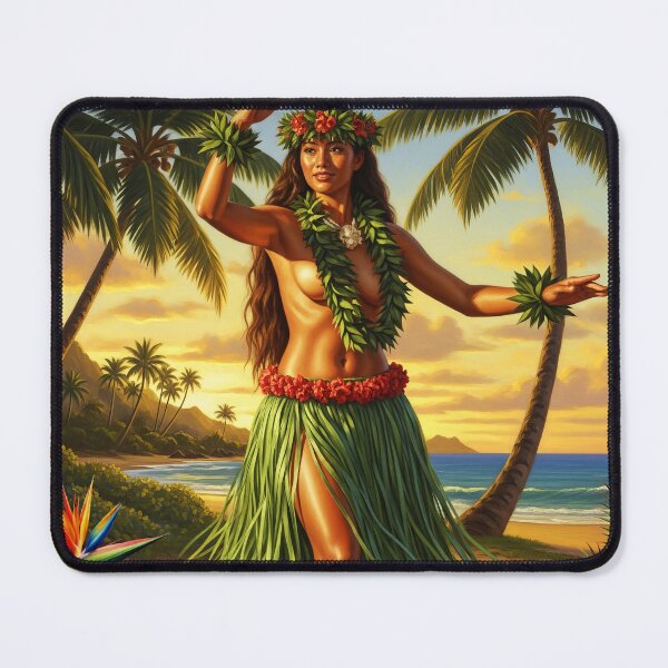 Item preview, Aloha Hula Girl designed and sold by -Koleidescope.