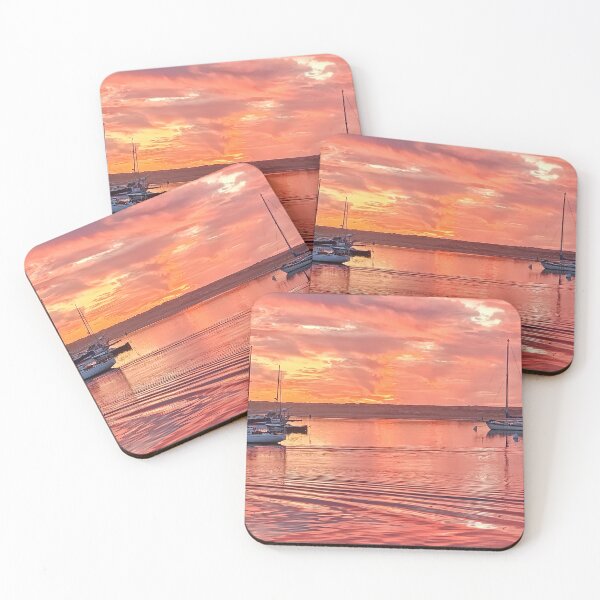 Item preview, Pink Sunset in Morro Bay designed and sold by Michael Rock Art.