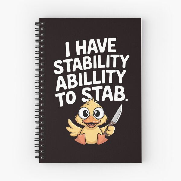 Item preview, I Have Stability Ability to Stab Duck Meme – Sarcastic Internet Duck Humor designed and sold by Redgiant87x.