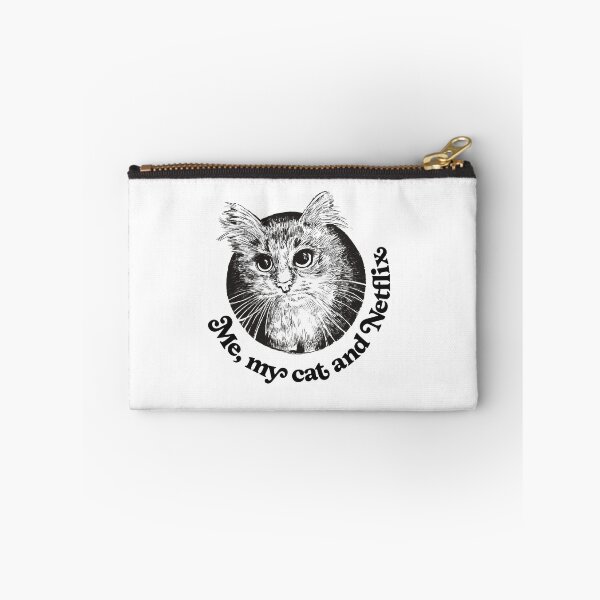 Item preview, Me, my cat, and Netflix designed and sold by Vanessa Gemmel.