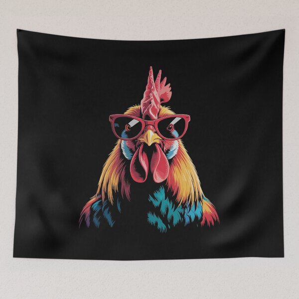 Item preview, Chicken Cool Rooster Wearing Sunglasses -Kids designed and sold by angolinnArt.