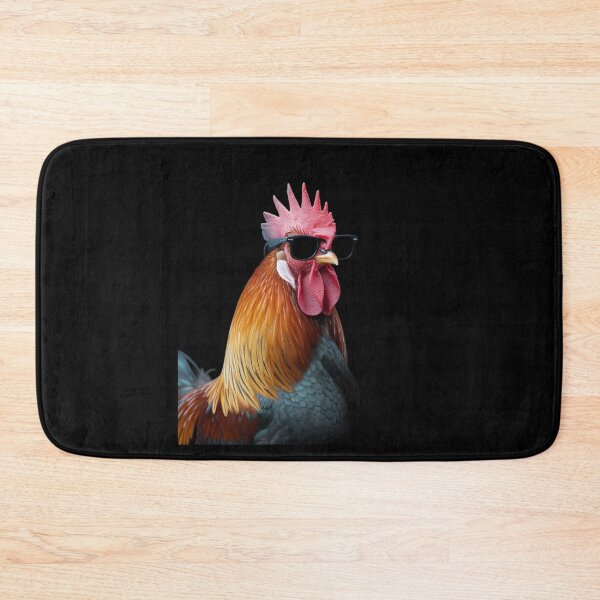 Item preview, Chicken Cool Rooster Wearing Sunglasses designed and sold by angolinnArt.