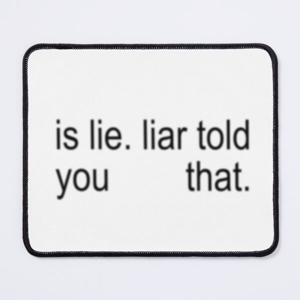 Item preview, heated rivalry liar told you that but make it brat designed and sold by smlangann.