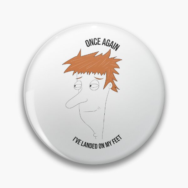 Item preview, Once again, I've landed on my feet man - ironic designed and sold by PenandFox.