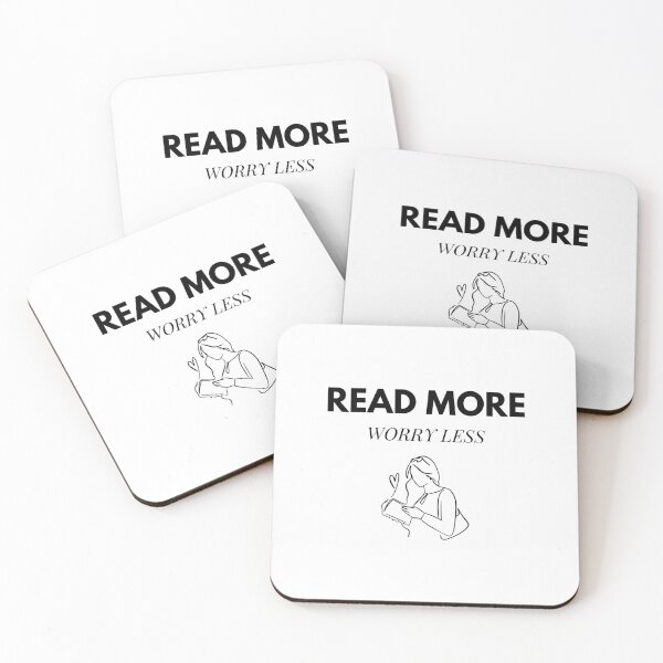 Item preview, Read more, worry less designed and sold by AnburDesigns.