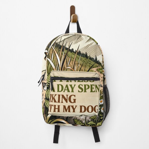 Item preview, Happiness Is a Day Spent Hiking With My Dog designed and sold by Dxvect.