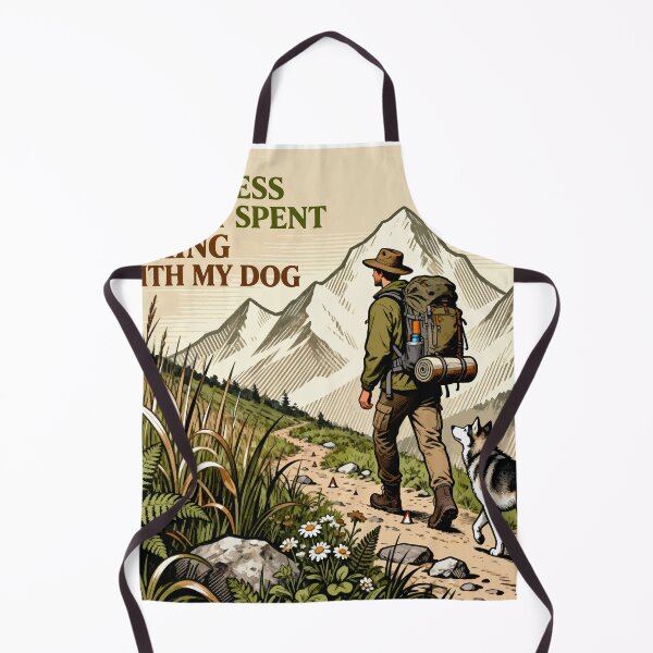 Item preview, Happiness Is a Day Spent Hiking With My Dog designed and sold by Dxvect.
