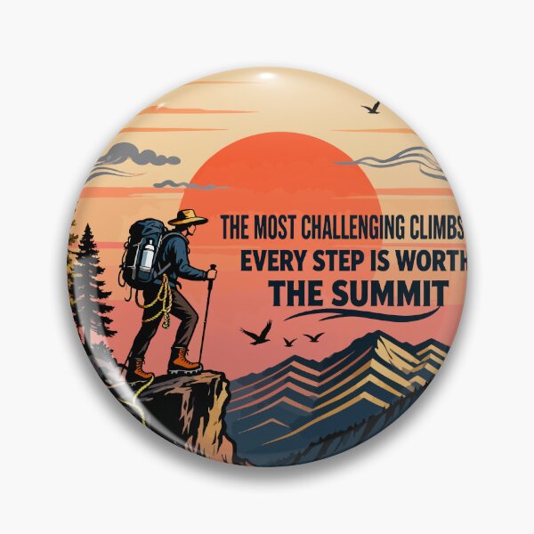 Item preview, The Greatest Views Require the Most Challenging Climbs – Summit Worth It designed and sold by Dxvect.