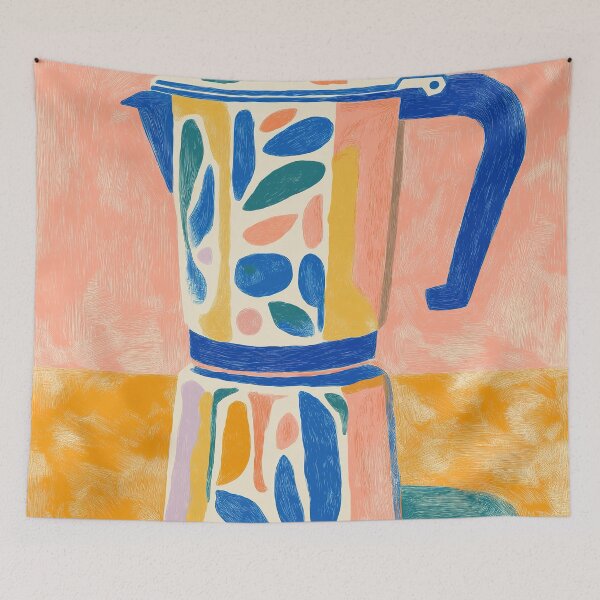 Item preview, Colorful Espresso Adventure designed and sold by Venon28.
