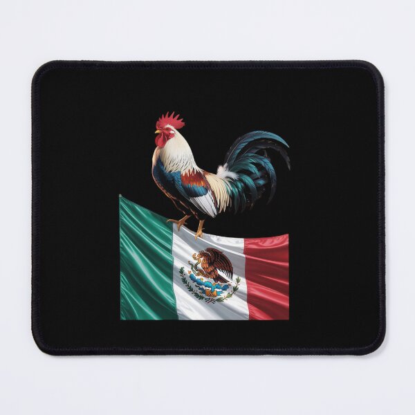 Item preview, Rooster Mexico Flag Cock Fight designed and sold by angolinnArt.