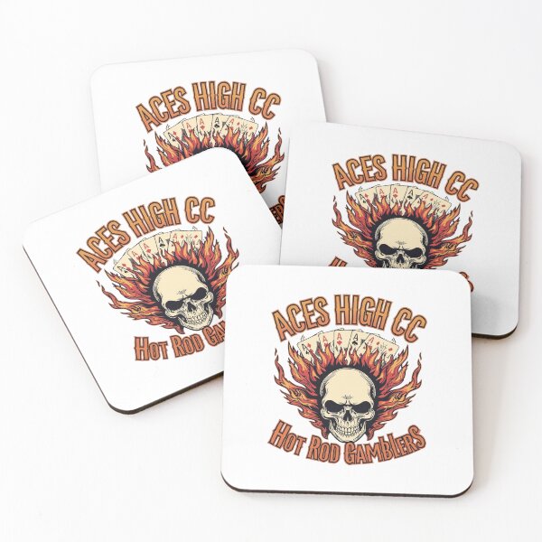 Item preview, Aces High Car Club designed and sold by RisingWolfStudio.