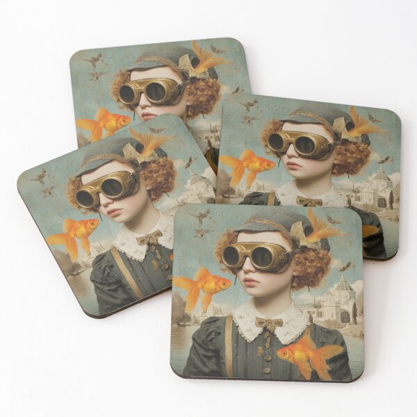 Item preview, Surreal Steampunk Girl  designed and sold by regiaart.