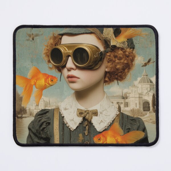 Item preview, Surreal Steampunk Girl designed and sold by regiaart.