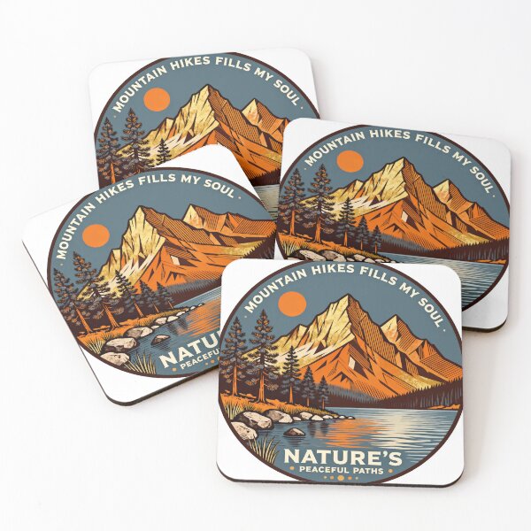 Item preview, Mountain Hikes Fills My Soul – Nature Peaceful Paths designed and sold by Dxvect.
