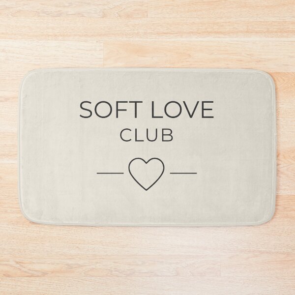 Item preview, Soft Love Only Minimal Love Design designed and sold by Minimalist Typography.