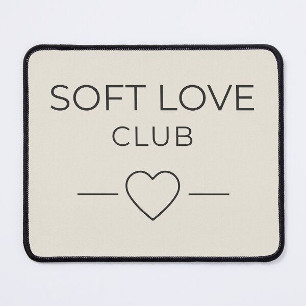 Item preview, Soft Love Only Minimal Love Design designed and sold by Minimalist Typography.