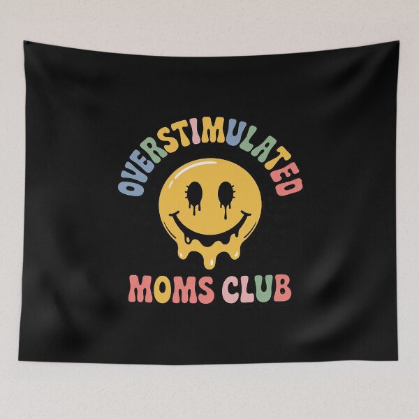 Item preview, Groovy Overstimulated Moms Club Trendy Mom designed and sold by joyouartArt.