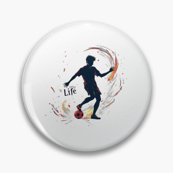 Item preview, Football Passion Silhouette Motion Art designed and sold by PMTaurus.
