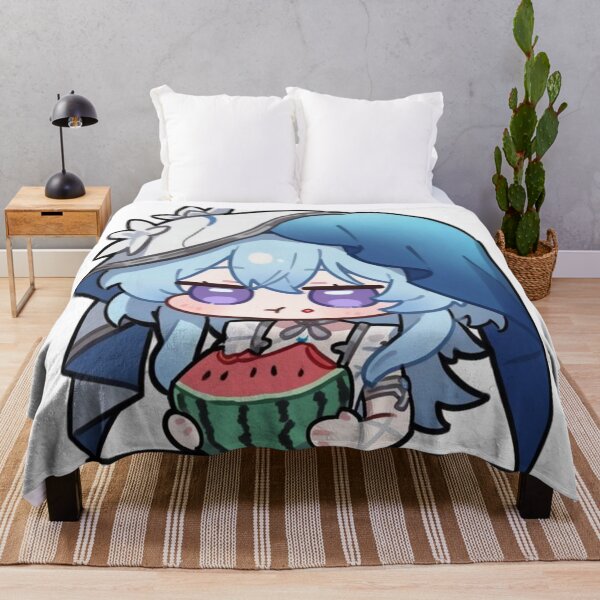 Item preview, Wuthering Waves Shorekeeper Eating Watermelon designed and sold by KomiArts.