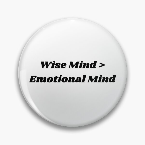 Item preview, Wise Mind > Emotional Mind designed and sold by brodidudie.