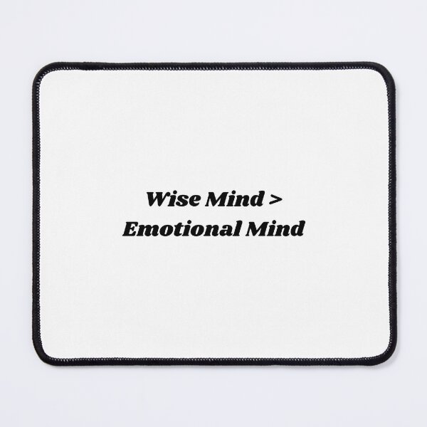 Item preview, Wise Mind > Emotional Mind designed and sold by brodidudie.