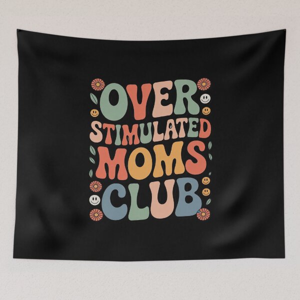 Item preview, Groovy Overstimulated Moms Club Mother's Day Mom designed and sold by joyouartArt.