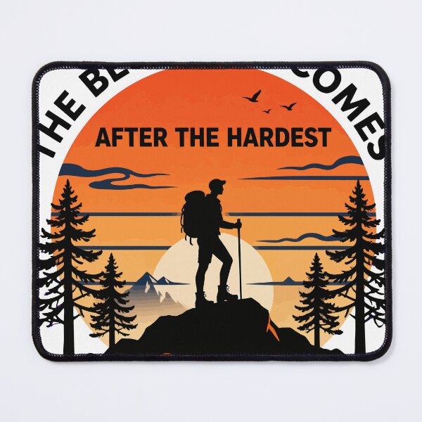 Item preview, The Best View Comes After the Hardest Climb – Sunset Hike designed and sold by Dxvect.