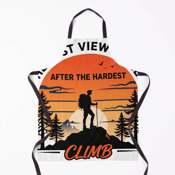 Item preview, The Best View Comes After the Hardest Climb – Sunset Hike designed and sold by Dxvect.
