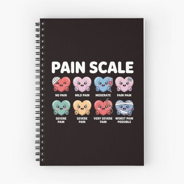 Item preview, Valentine Nurse Pain Scale – Nursing Humor for Healthcare Workers designed and sold by Redgiant87x.