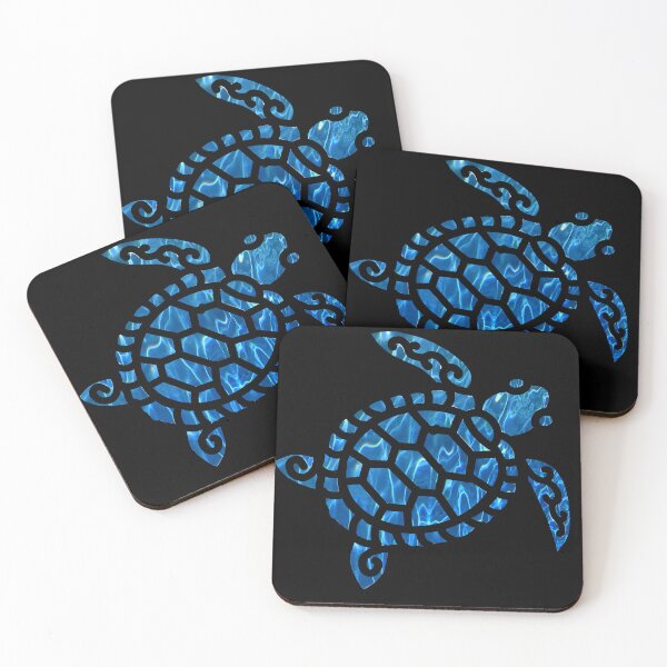 Item preview, Sea Turtle graphic wave pattern designed and sold by hollycooper.