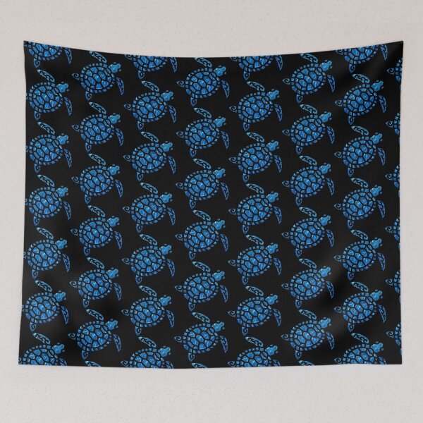 Item preview, Sea Turtle graphic wave pattern designed and sold by hollycooper.