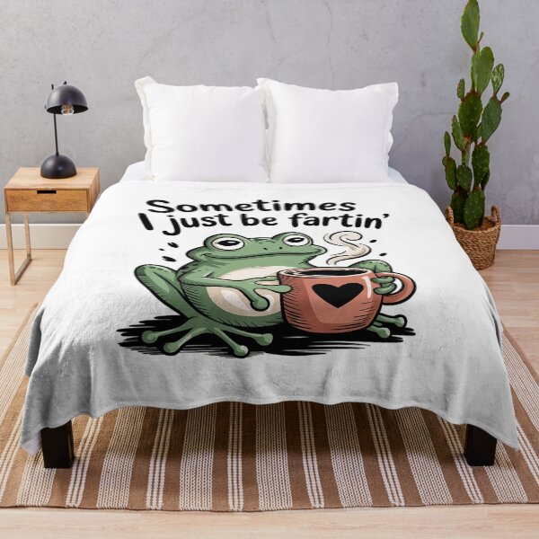 Item preview, Sometimes I Just Be Fartin , Frog designed and sold by angolinnArt.