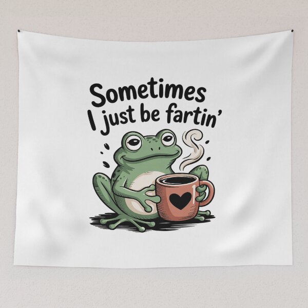 Item preview, Sometimes I Just Be Fartin , Frog designed and sold by angolinnArt.