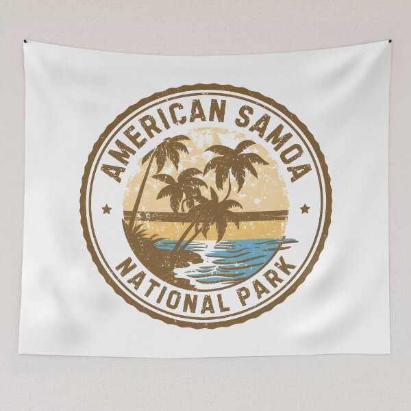 Item preview, American Samoa National Park designed and sold by GoodOldVintage.