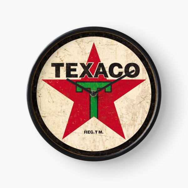 Texaco - Vintage Sign Clock