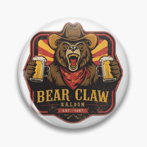 Item preview, Bear Claw Saloon designed and sold by RisingWolfStudio.