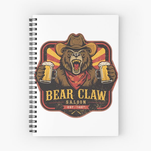 Item preview, Bear Claw Saloon designed and sold by RisingWolfStudio.