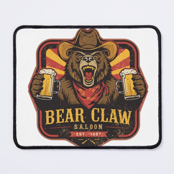Item preview, Bear Claw Saloon designed and sold by RisingWolfStudio.