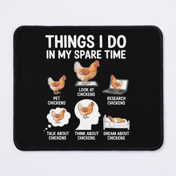 Item preview, Things I Do In My Spare Time Chicken Lover Farmer designed and sold by angolinnArt.