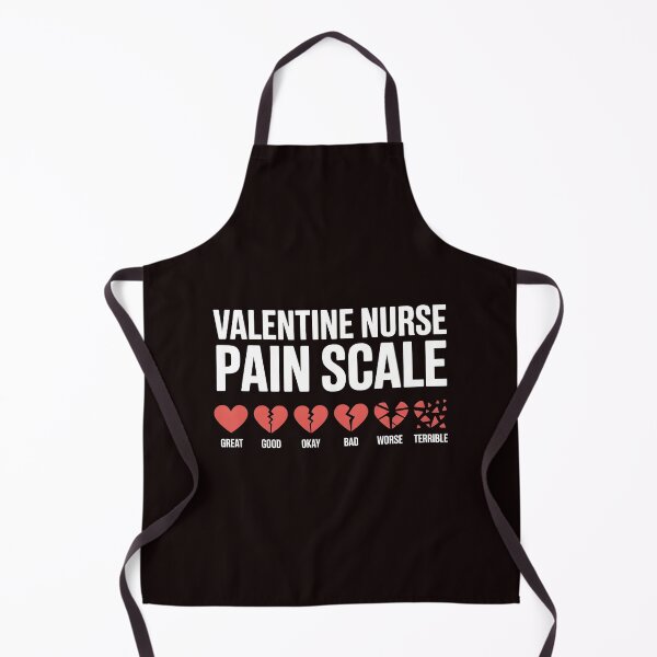 Item preview, Valentine Nurse Pain Scale – Healthcare Humor for Nurses designed and sold by Redgiant87x.