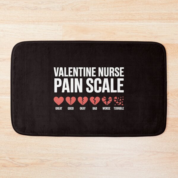 Item preview, Valentine Nurse Pain Scale – Healthcare Humor for Nurses designed and sold by Redgiant87x.